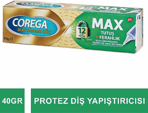Sensodyne Corega Maksimum Tutuş+ Ferahlık 40 Gr
