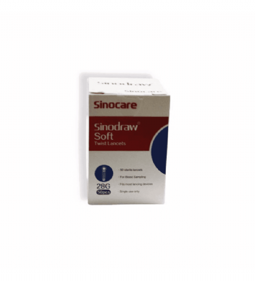 Lanset 50 Li Sinocare Sinodraw