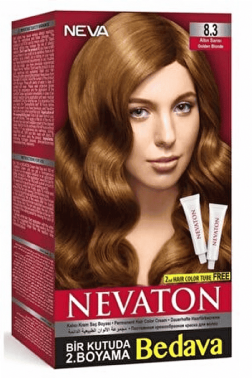 Nevaton  Saç Boyası Altın Sarısı No:8.3