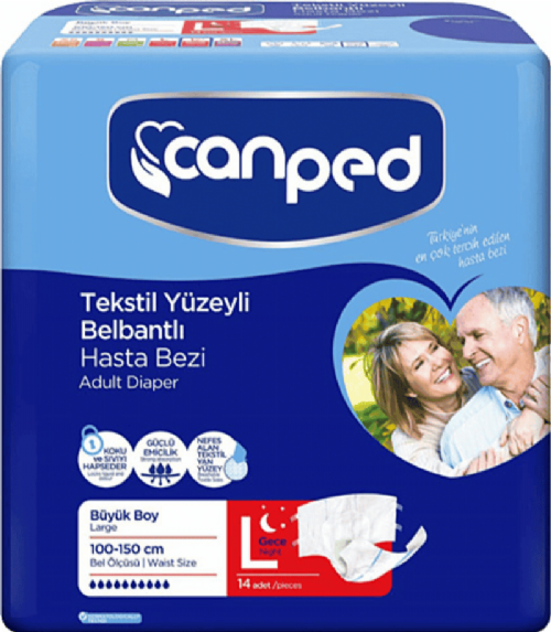 Hasta B.Canped Belb.Gece 14 Lü Large