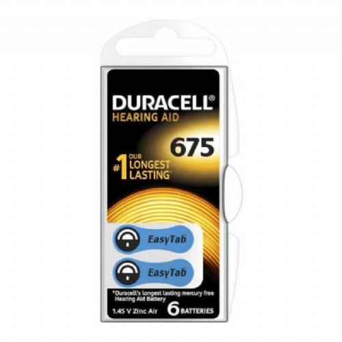 Duracell Kulak İşitme Cihazi Pili 675