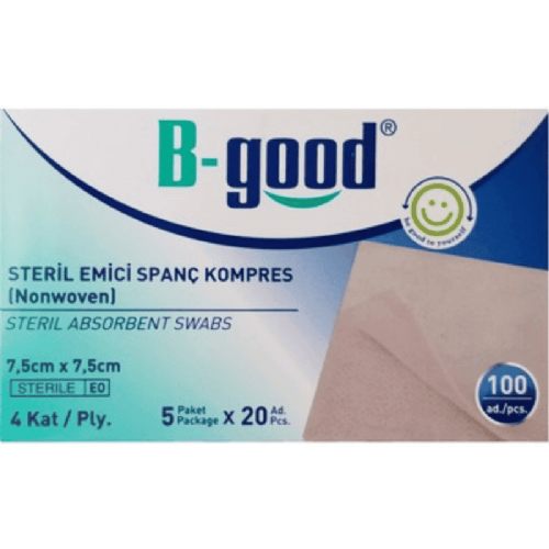 B-Good Emici Spanc  Kompres 7,5*7,5  100 Lü