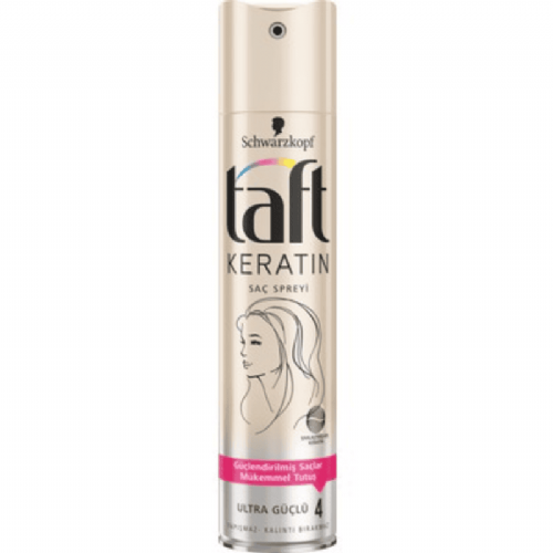 Taft Saç Spreyi Keratin  250Ml