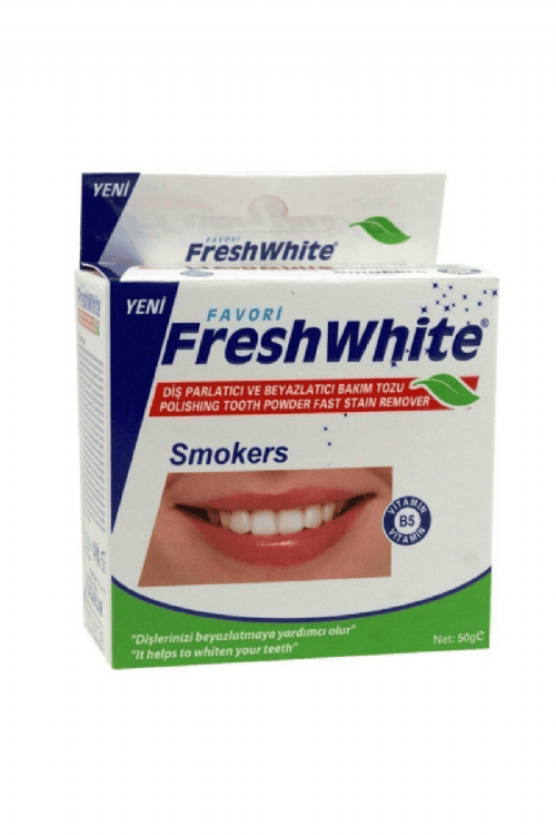 Fresh White Diş Tozu Smokers