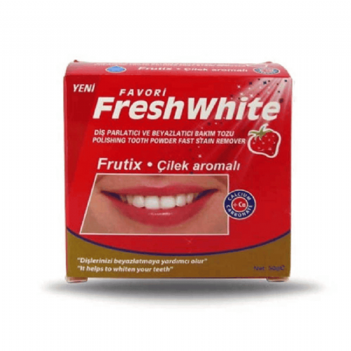 Fresh White Diş Tozu Çilek