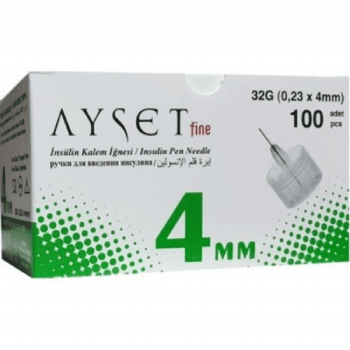 Ayset Fine 4Mm 32G İğne Ucu
