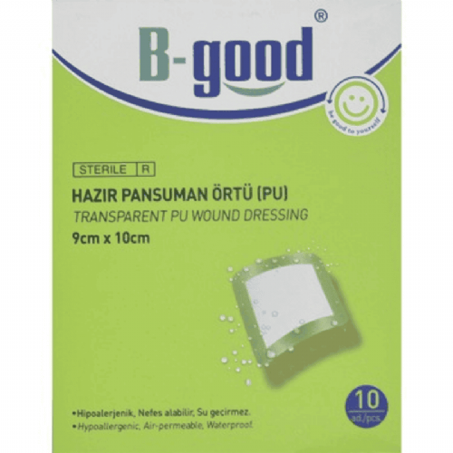B-Good Hazır Pansuman Örtü 9*10 Cm 10 Lu