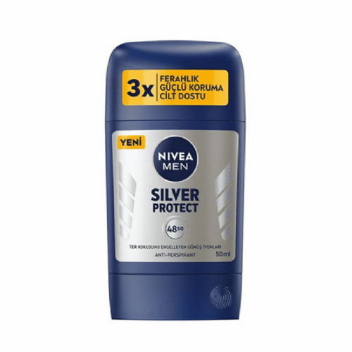 Nivea  Stick 50 Ml Silver Protech