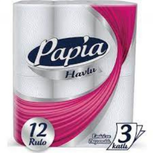 Papia Kağıt Havlu 12 Li 