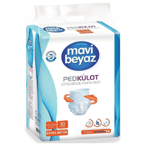 Hasta B.Mavi Beyaz Em. Kül. Extra Large 7 Li