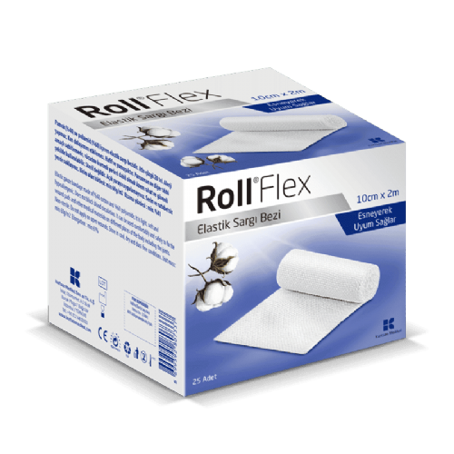 Rollflex Elastik Sargı Bezi 10 Cm X 2 Mt