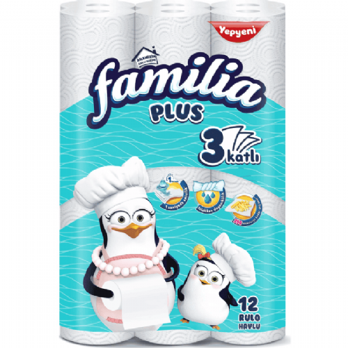 Familia Plus  Kağıt Havlu 12 Li