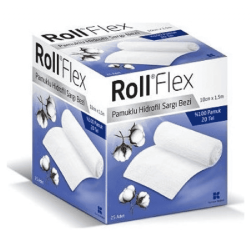 Rollflex Hidro.Sargı Bezi 5 Cm X 1,5 Mt