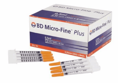 Enjektör Microfine İns. 0,5Ml-Bd-320
