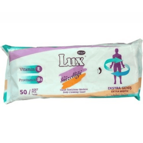 Lüx Vücut Temizleme Havlusu 50 Li