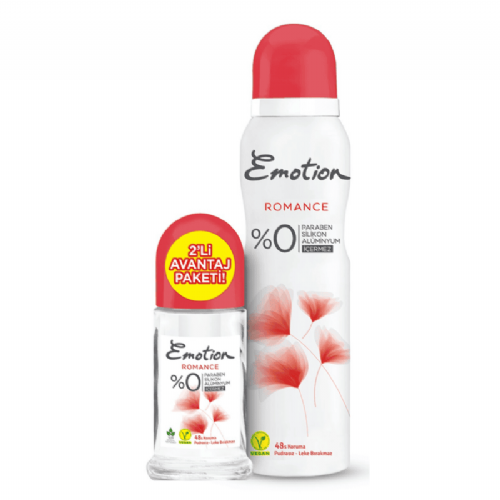Emotion Deo Romance 150 Ml+Rollon 50 Ml