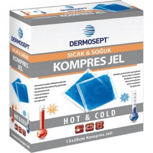 Dermosept Termojel 13*13 Kompres Kutulu