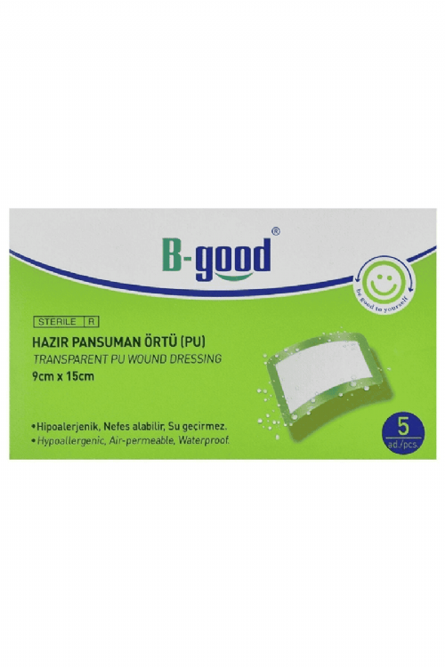 B-Good Hazır Pan Örtü 9*15 Cm 5 Li Su Geçirmez