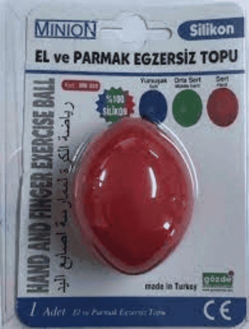 Silikon Stres Topu Kırmızı Mn 322