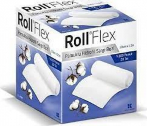 Rollflex Hidro.Sargı Bezi 10 Cm X 1,5 Mt