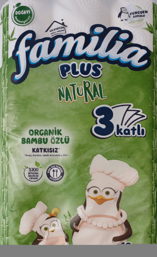 Familia Plus Nat. Penguen  Kağıt Havlı 12 Lı