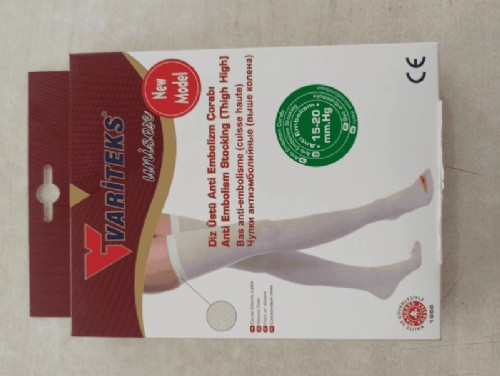 Diz Üstü Antiembolizm Varis Çorabı Açık Burun No:5
