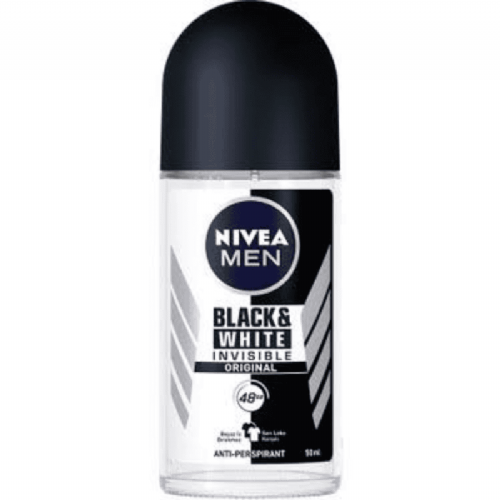 Nivea Roll-On Invısıble Formen Black White 50Ml