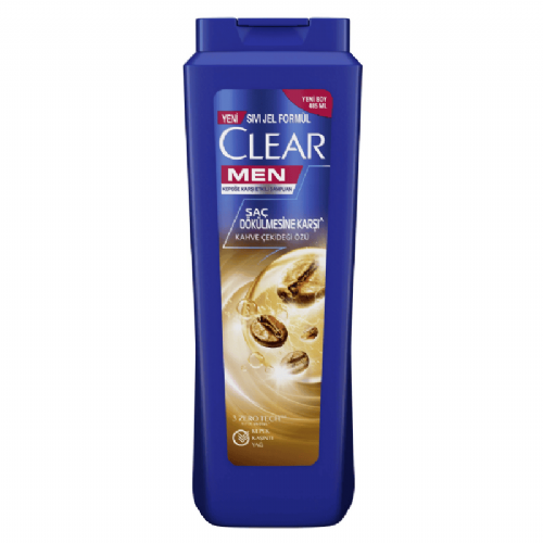Clear Şamp.485 Ml.Men Kahve Çekirdeği Özü