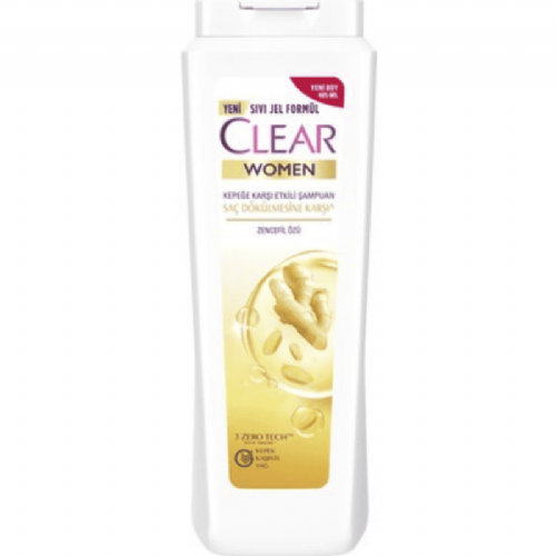 Clear Şamp.485 Ml.Women Zencefil Özlü