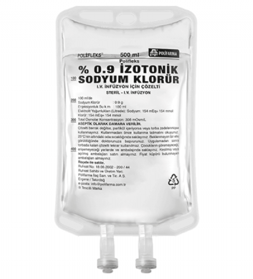  0,09 İZOTONİK SODYUM KLORÜR 150 ML  MİX
