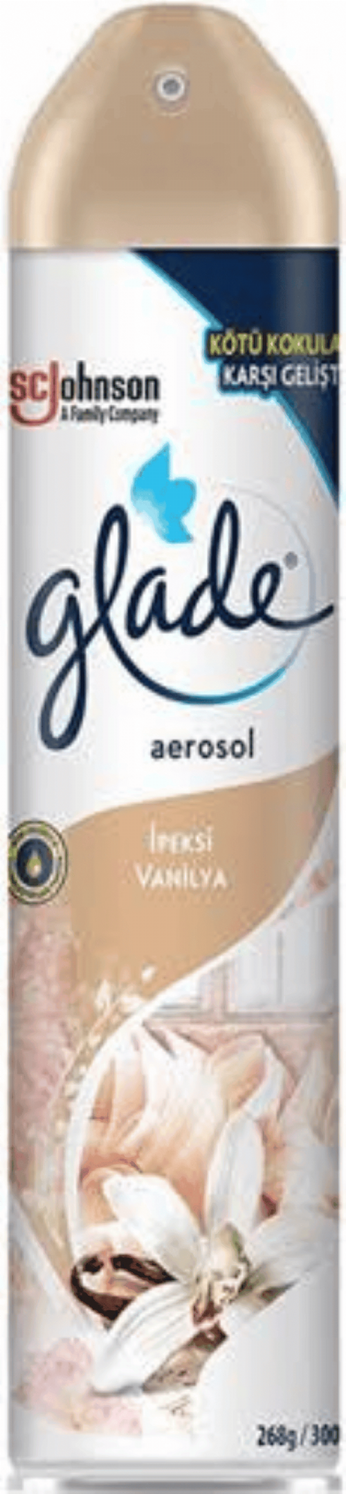 Glade Aerosol İpeksi Vanilya 300 Ml