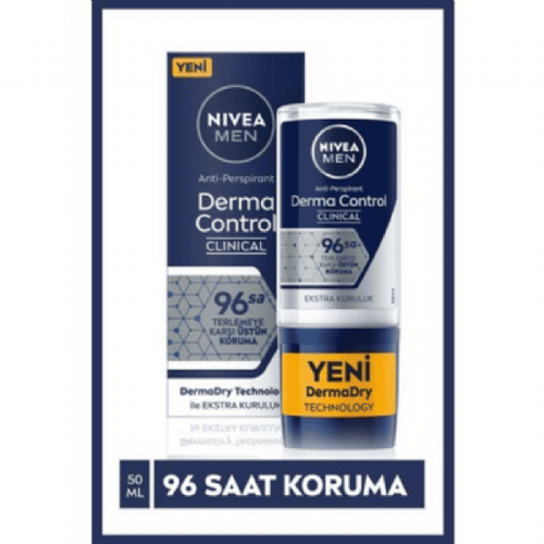 Nivea Derma Roll-On 96 Saat Erkek 50 Ml