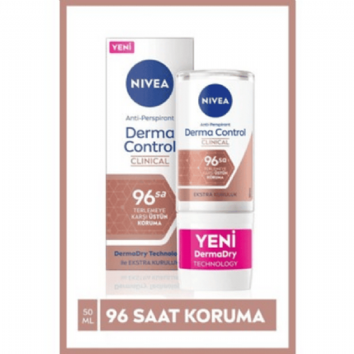 Nivea Derma Roll-On 96 Saat Bayan 50 Ml