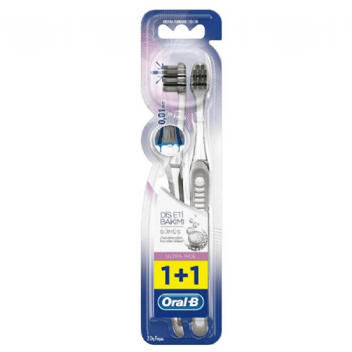 Oral-B Diş Fırçası Diş Eti Bakımı Ultra İnce 1+1