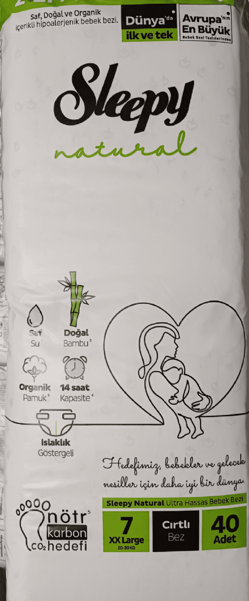 Sleepy Naturel 2 Li Jumbo No:7-40 Lı (20-30)