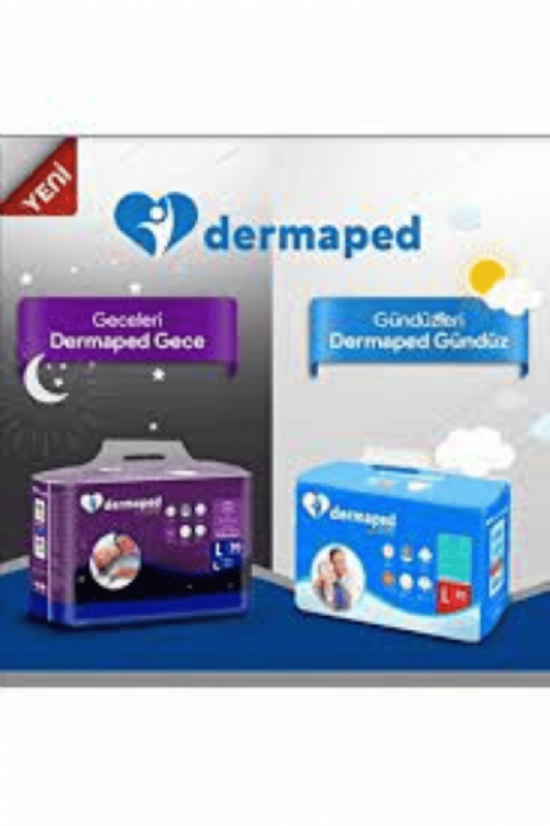 Dermaped Gece  Belbantlı Hasta Bezi Large 30 Lu
