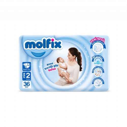 Molfix Çocuk Bezi Jumbo 3-6 Mini (36 Lı )