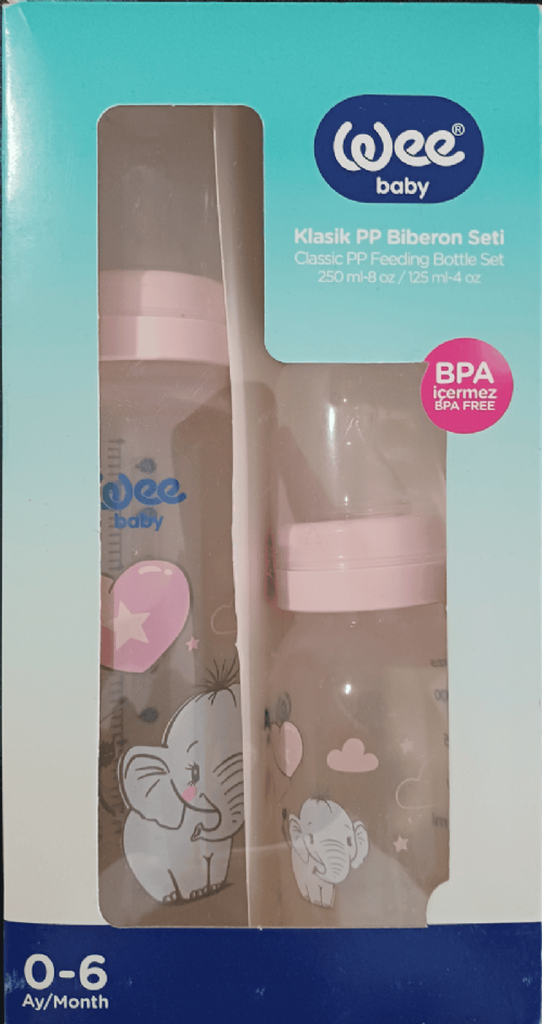 Wee Kod:281 Pp Biberon Seti 125 Ml+250 Ml