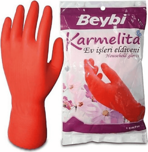 Beybi Eldiven  Karmelita No:7,5