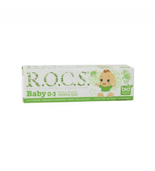 Rocs Kids Diş Macunu Papatya Özlü 35 Ml 0-3