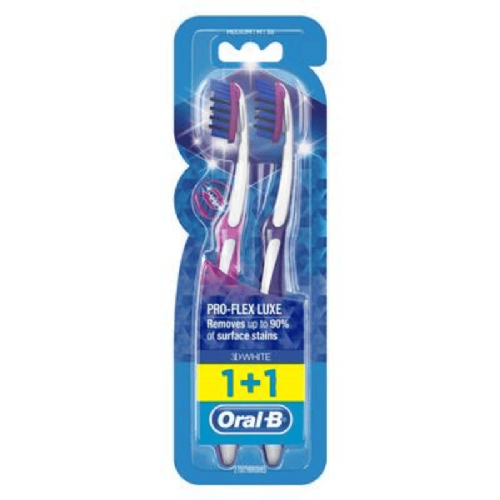 Oral-B Diş Fırçası Pro-Flex 3D Whıte 1+1 Orta