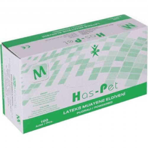 Haspet Pudralı Eldiven Medium 100 Lü
