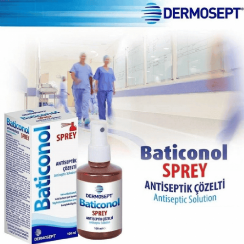 Baticanol Antiseptik 100 Ml Sprey