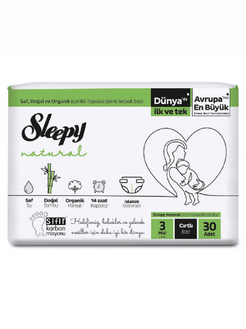 Sleepy Naturel  Midi No:3 30 Lu (4-9)
