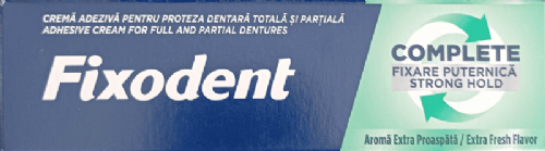 Fixodent Diş Protez Yapıştırıcı Krem 47Gr ExtFresh