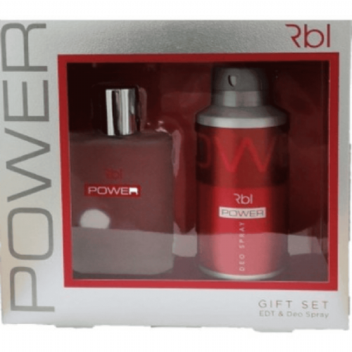 Rebul Power Edt + Deo Set Erkek