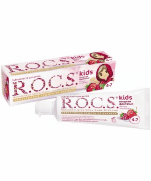 Rocs Kids Diş Macunu Ahu Dudu 35 Ml 4-7