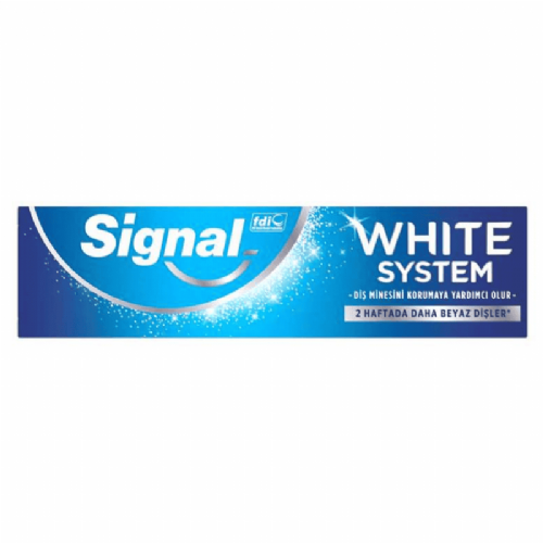 Signal Diş Macunu 75 Ml White Sistem