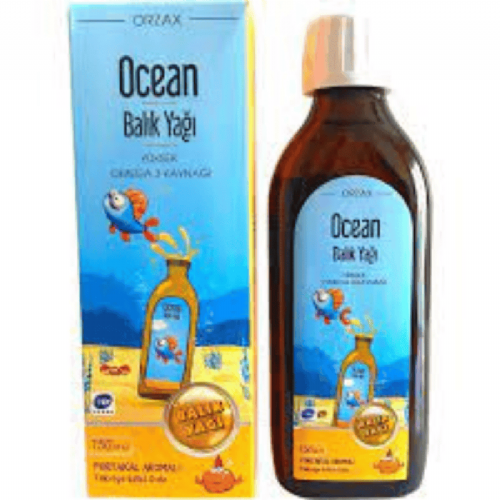 Ocean Omega 3 Portakallı Balık Yağı Şurubu 150 Ml