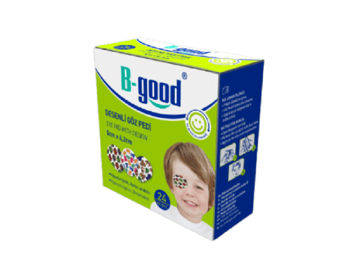 B-Good Desenli Göz Pedi Çocuk 24 Lü